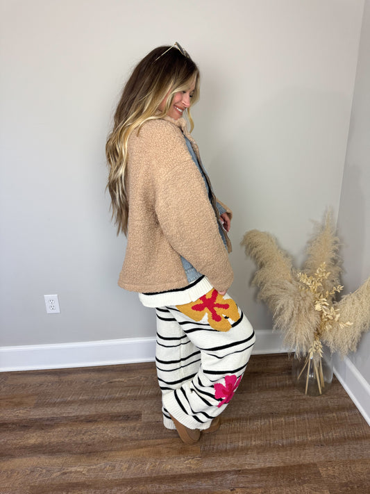 Christina Sherpa Jacket | Mocha