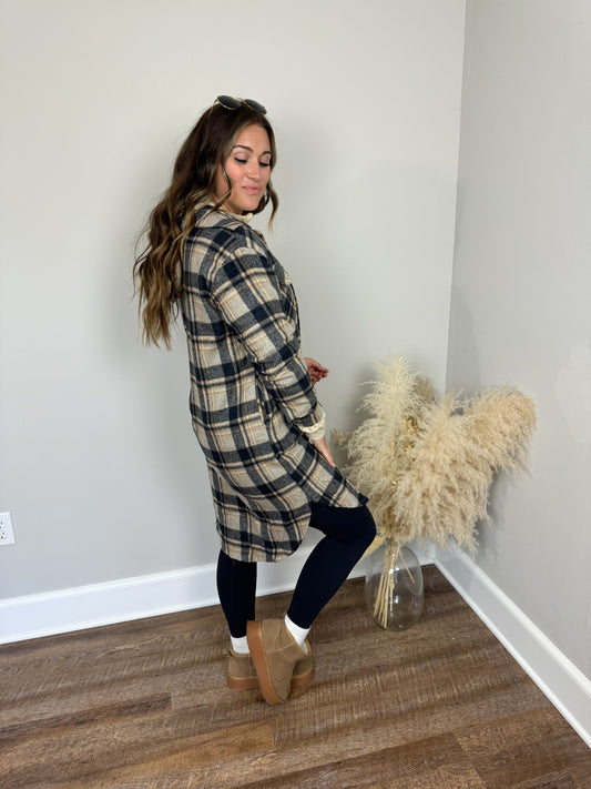 Fall Fest Plaid Jacket