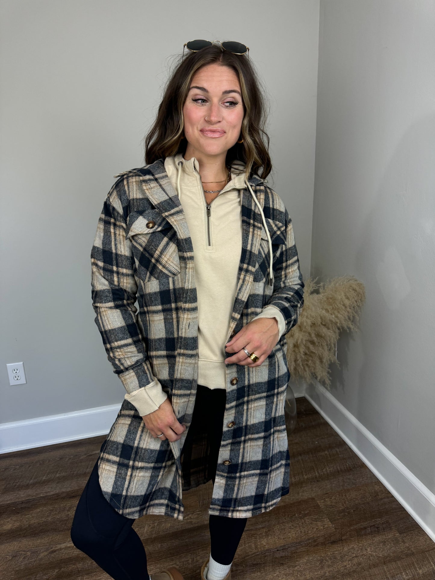 Fall Fest Plaid Jacket