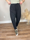 Noah Barrel Sweatpants | Black
