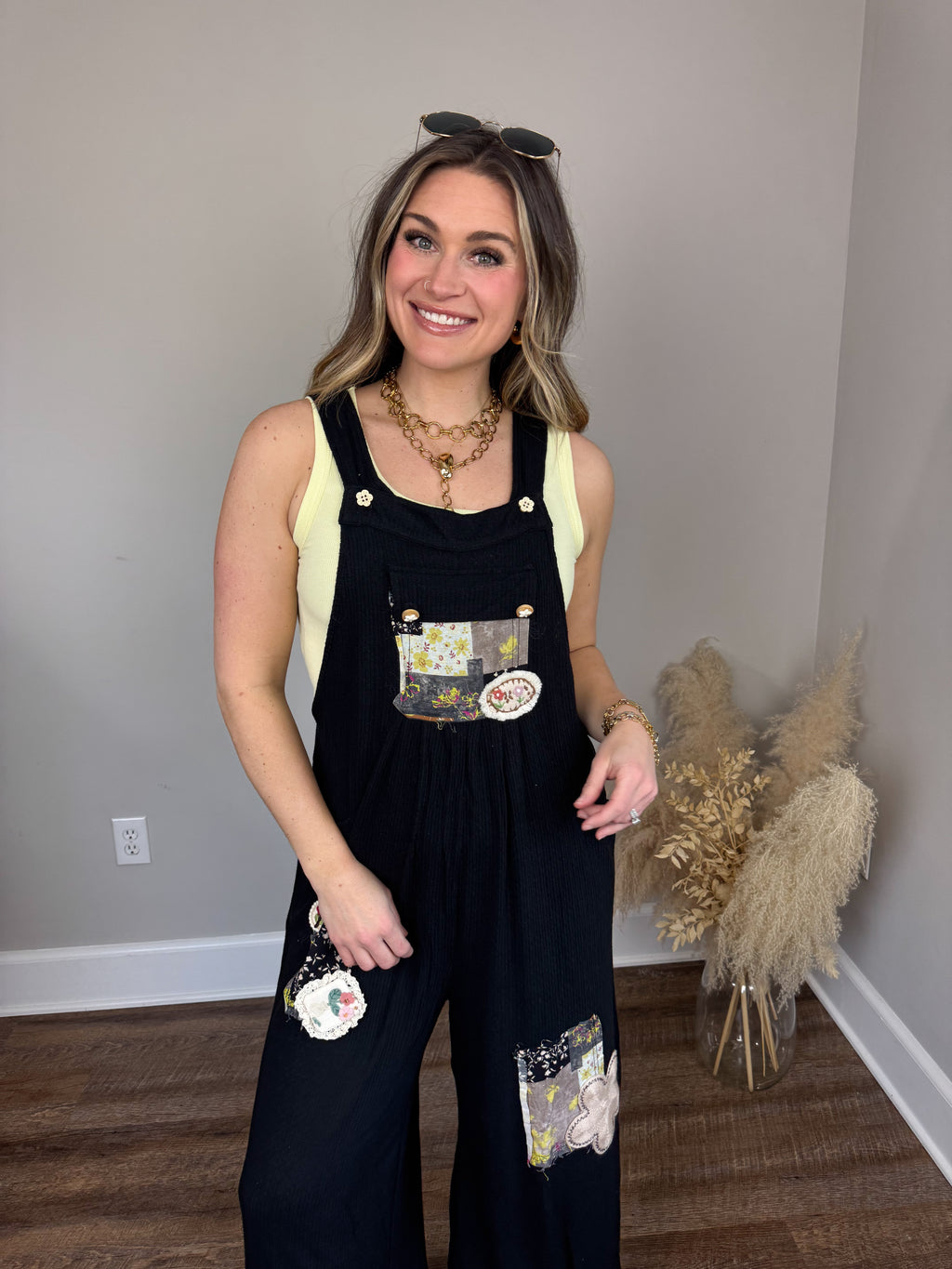 Soft Romance Jumpsuit | Black