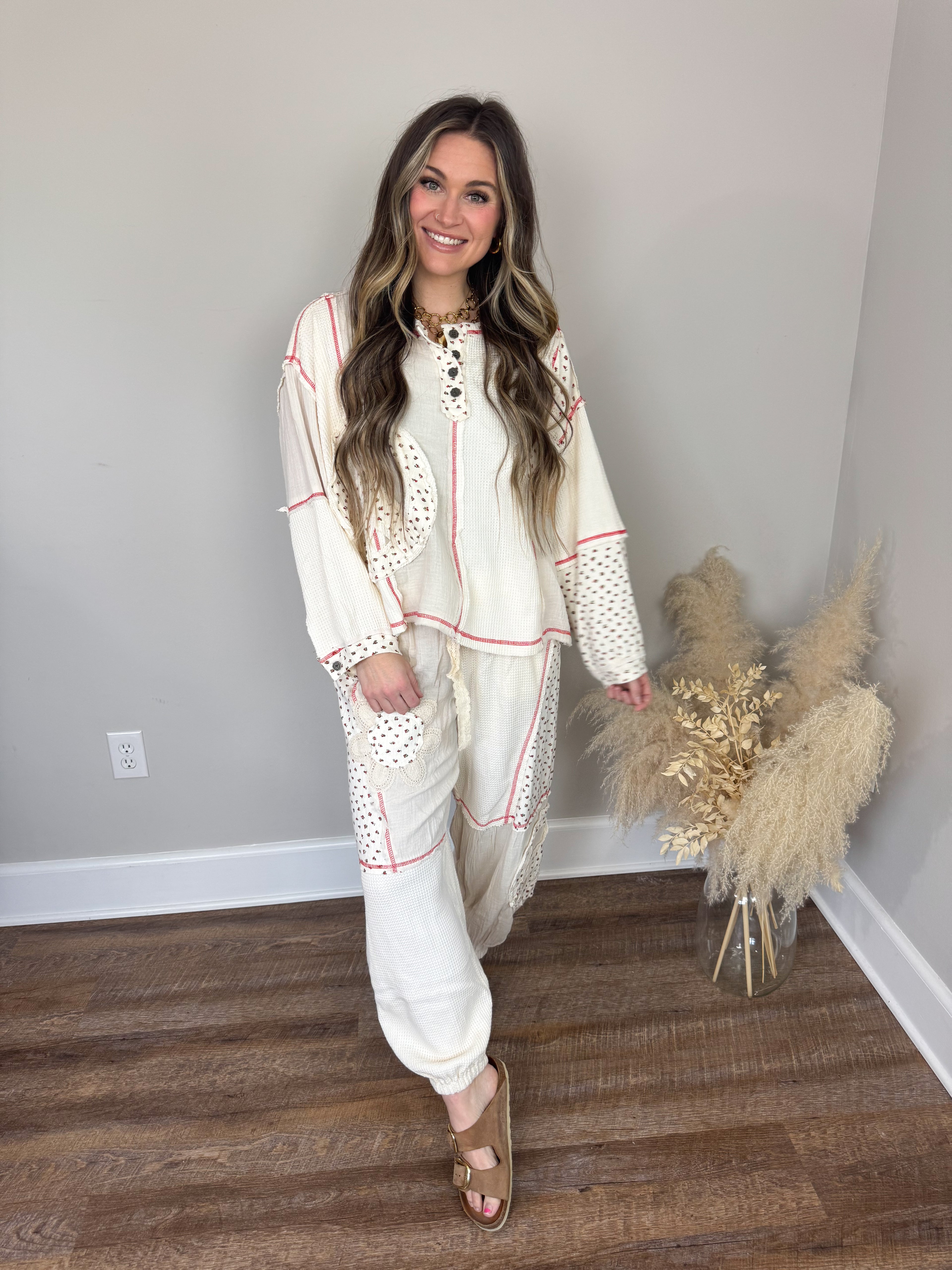 Adventure Thermal Top | Cream