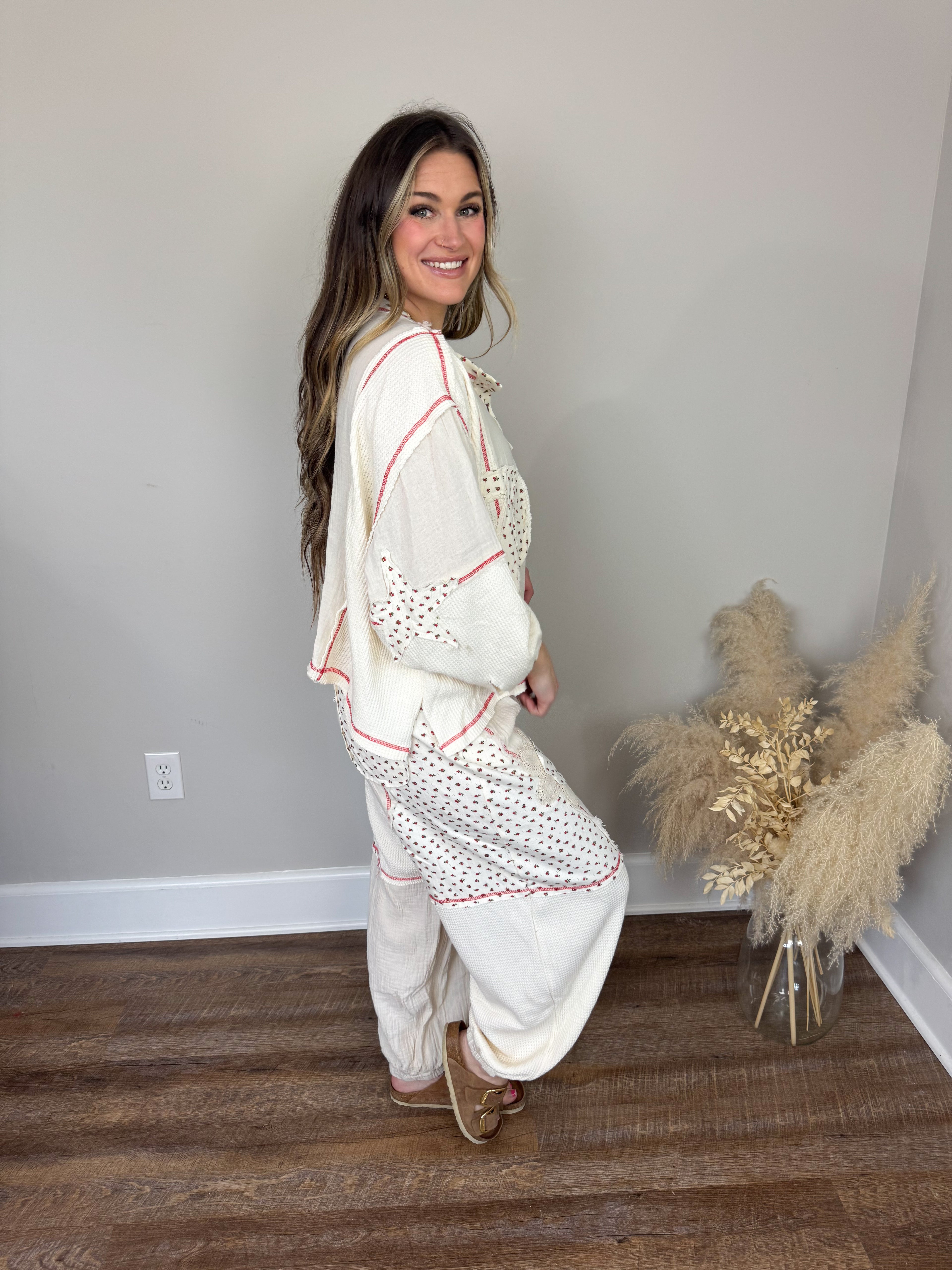 Adventure Thermal Top | Cream