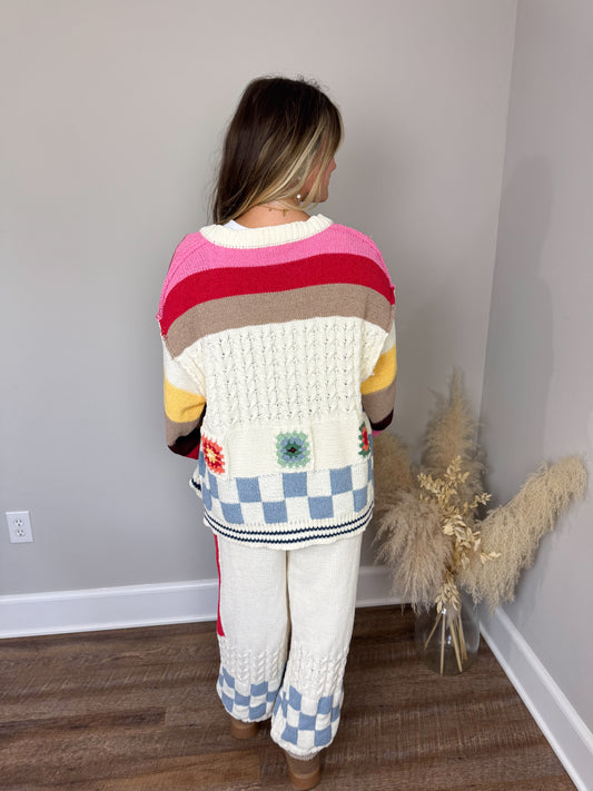 Paintbox Patchwork Cardigan