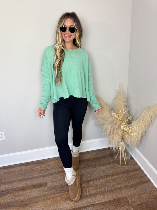 Stratton Thermal Top | Emerald