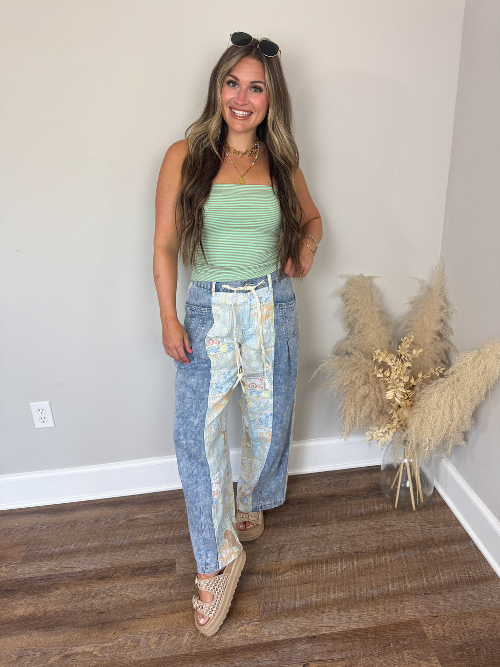 Mercer Printed Pants