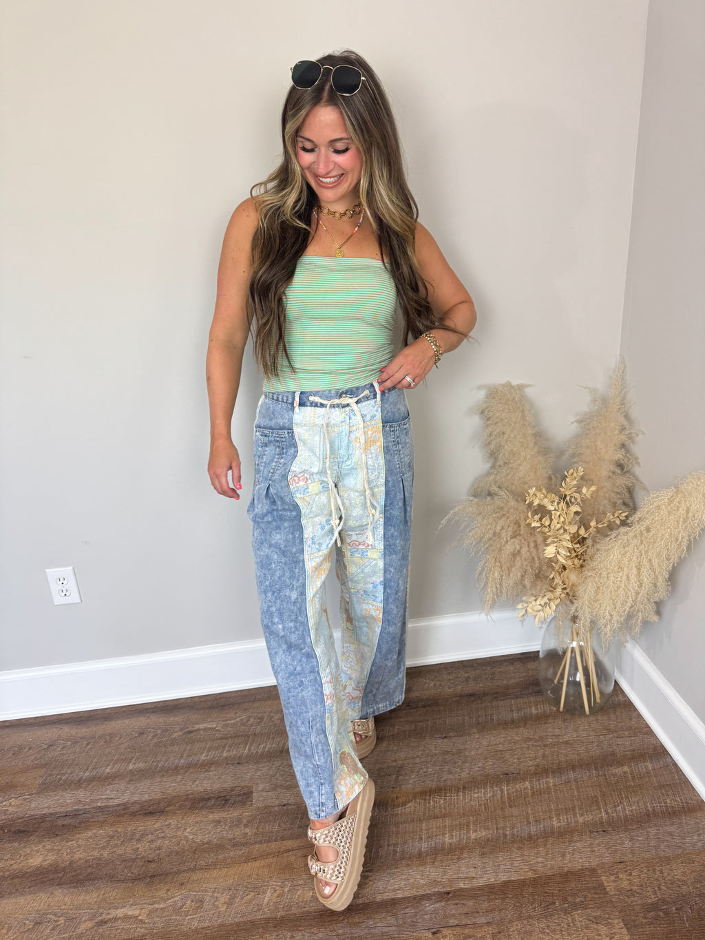 Mercer Printed Pants