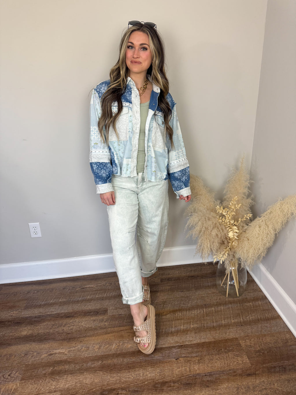 Risen Barrel Jeans | Pistachio