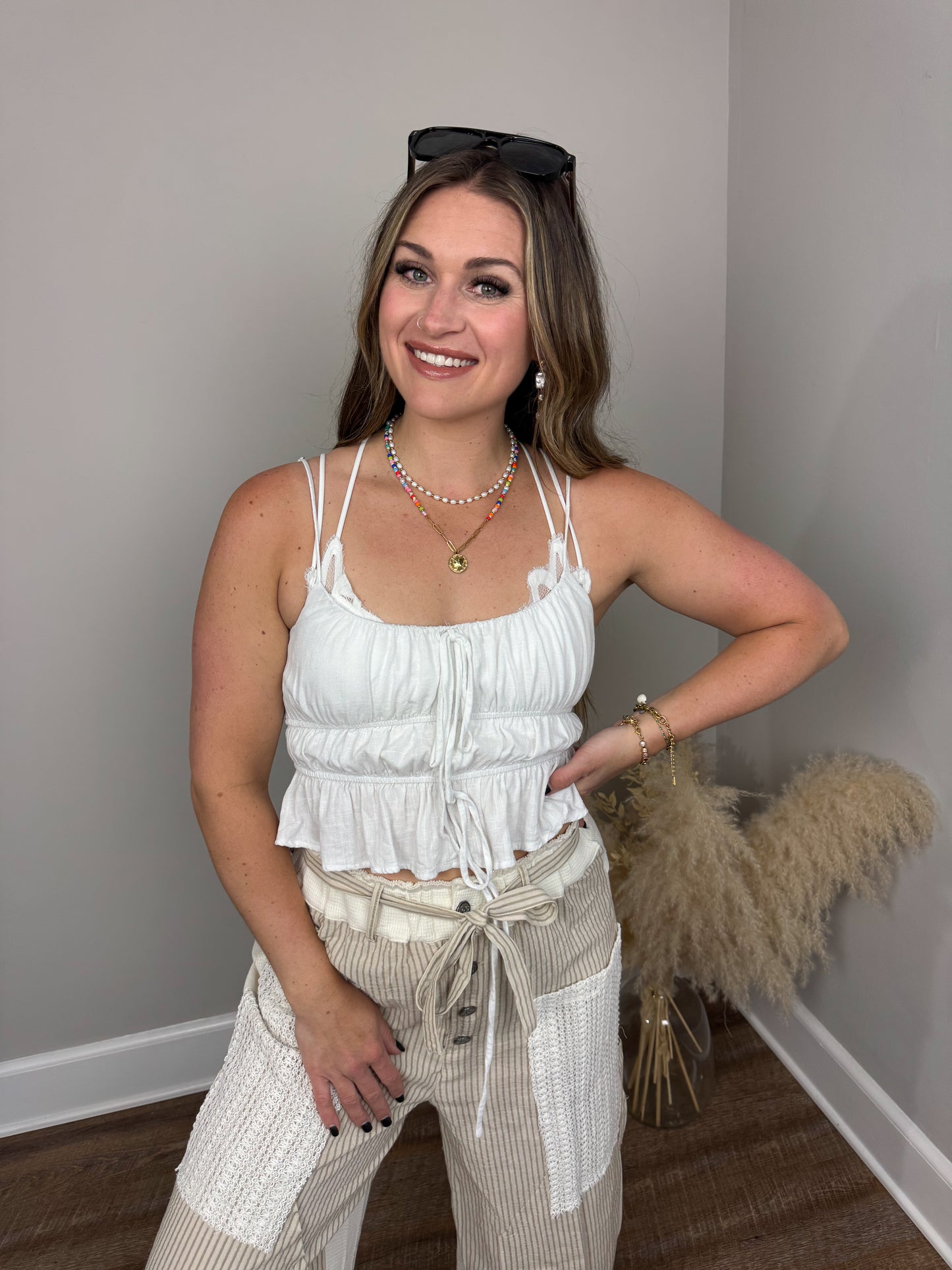 Anson Ruffled Top
