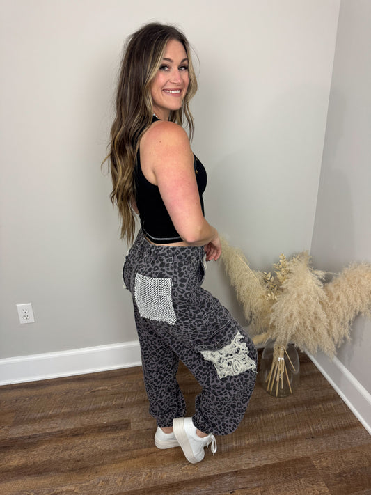 Solstice Joggers | Leopard