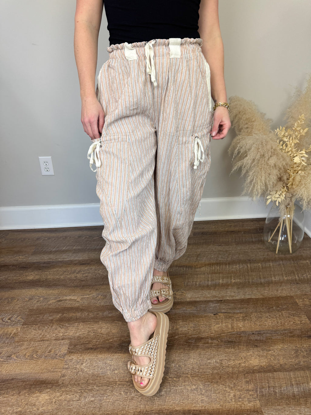 Bali Striped Cargo Pants