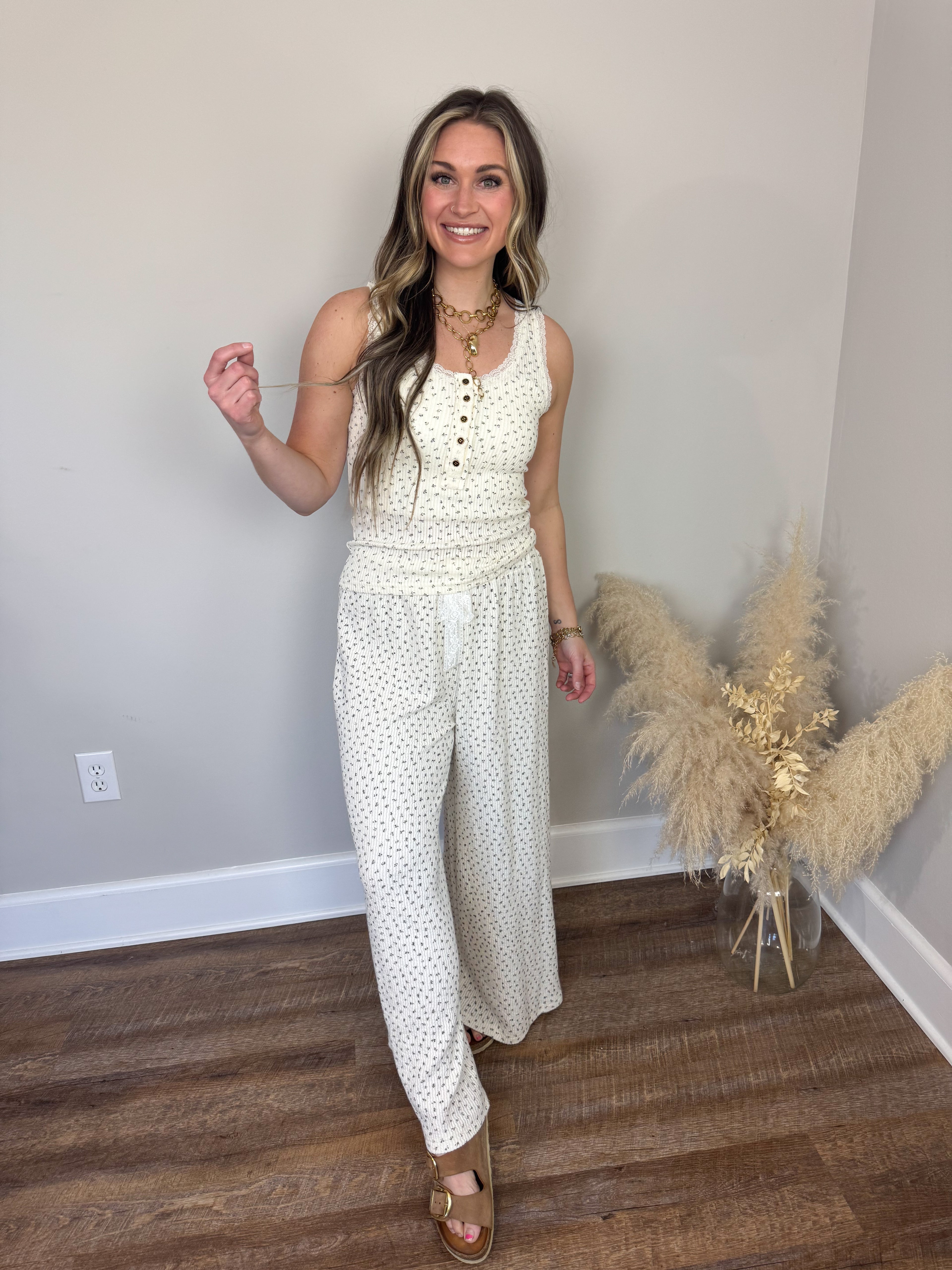 Floral Drift Pants