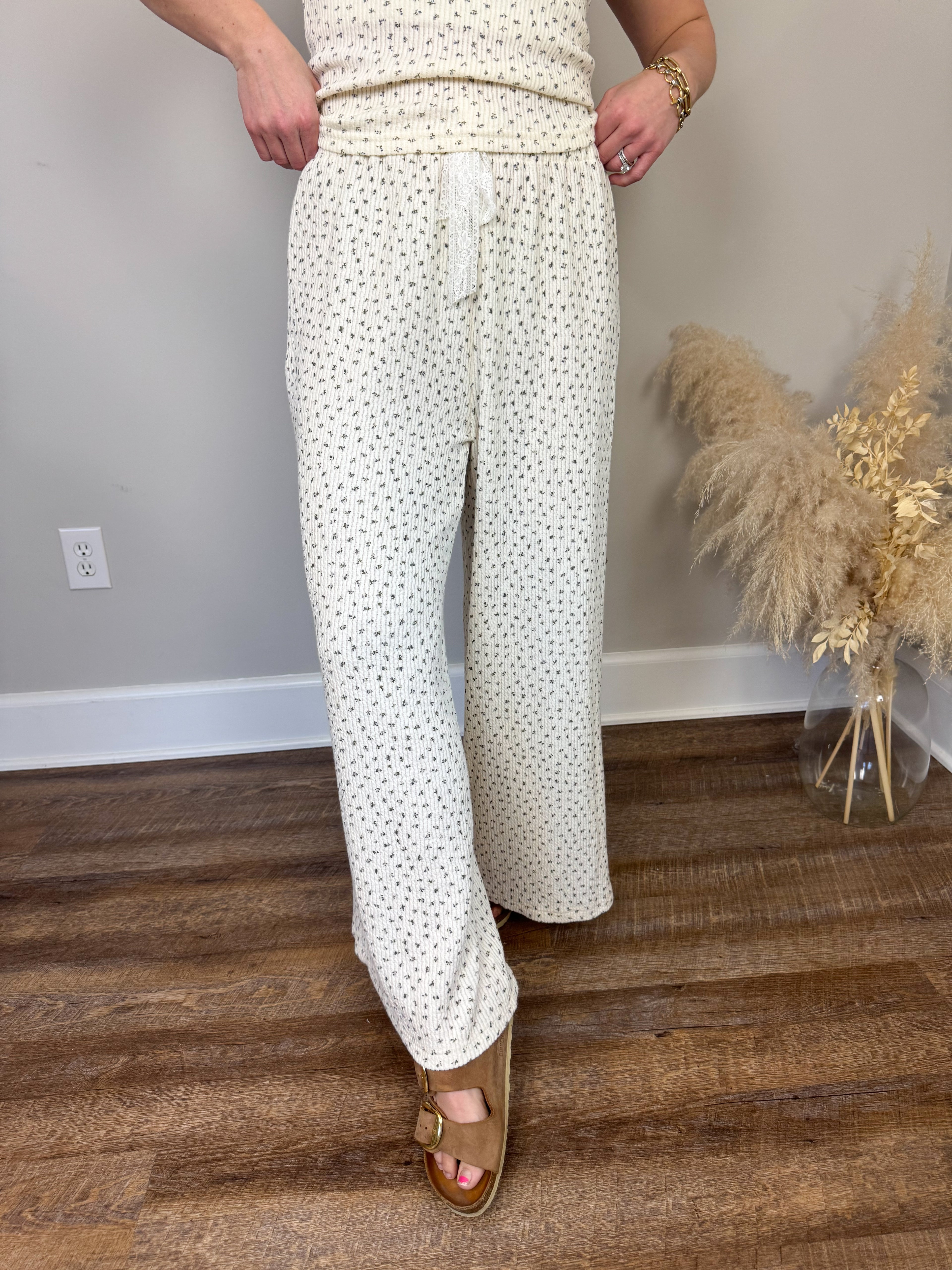 Floral Drift Pants