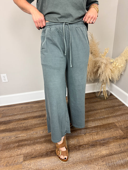 Barre Wide Leg Pants | Ash Jade