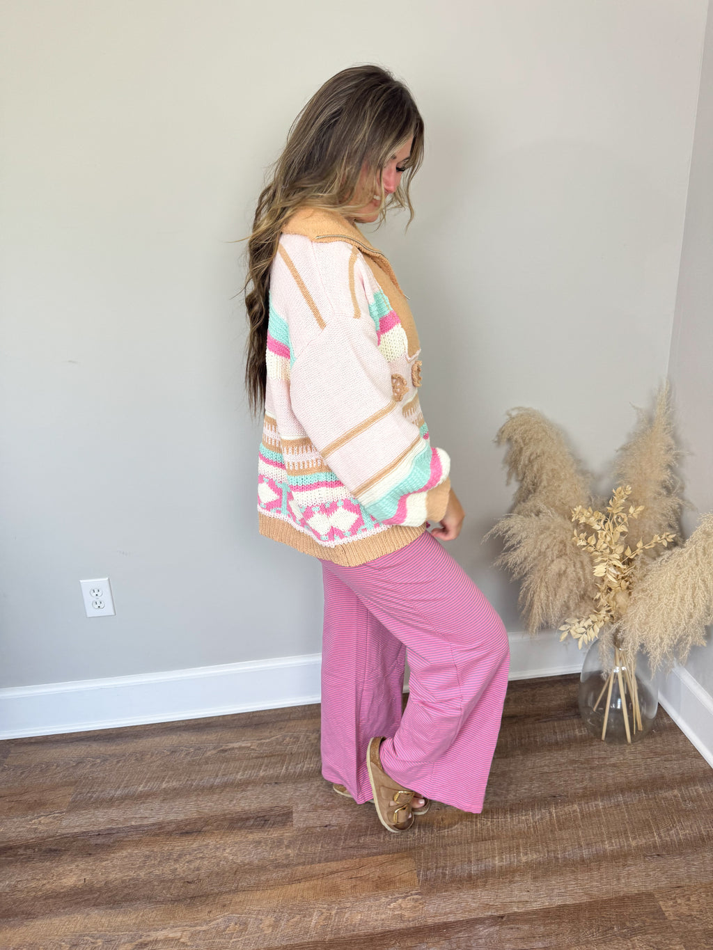 Snow Bunny Pullover | Blush