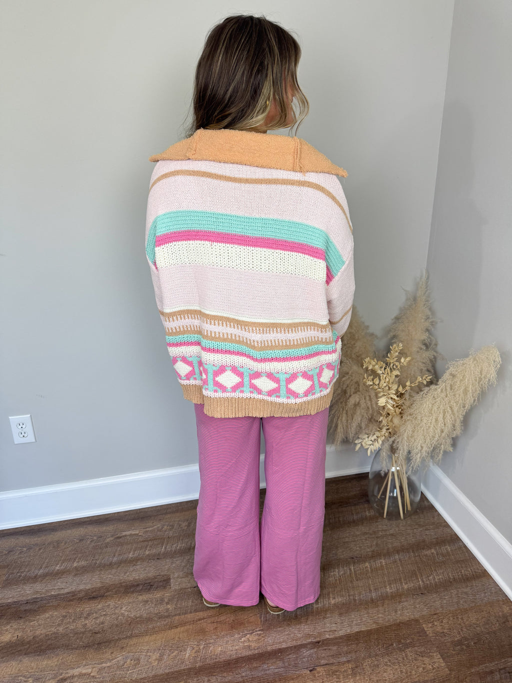 Snow Bunny Pullover | Blush