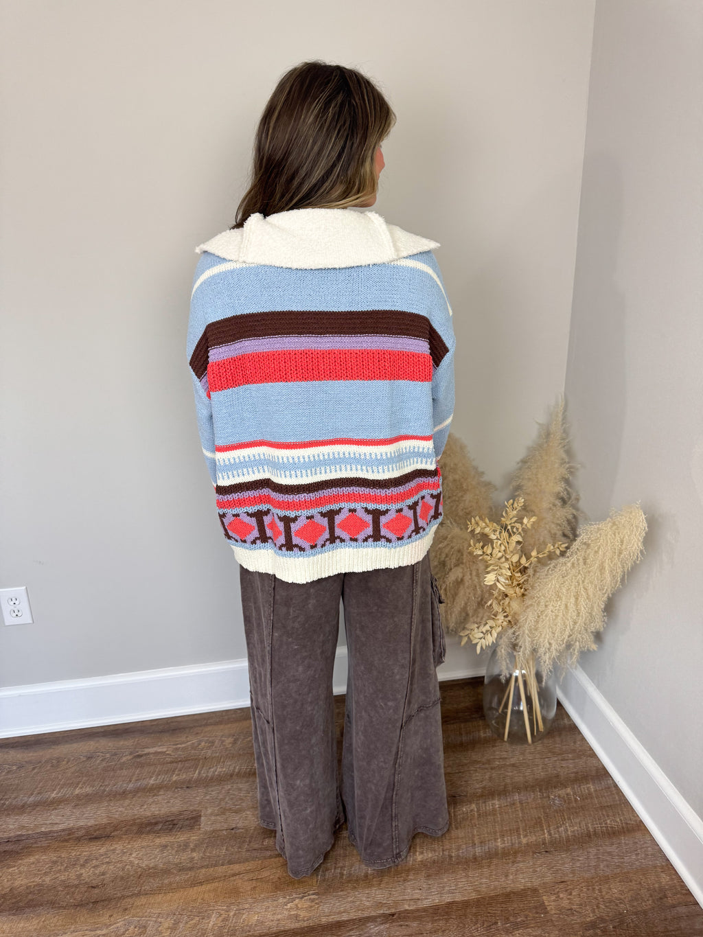 Snow Bunny Pullover | Sky