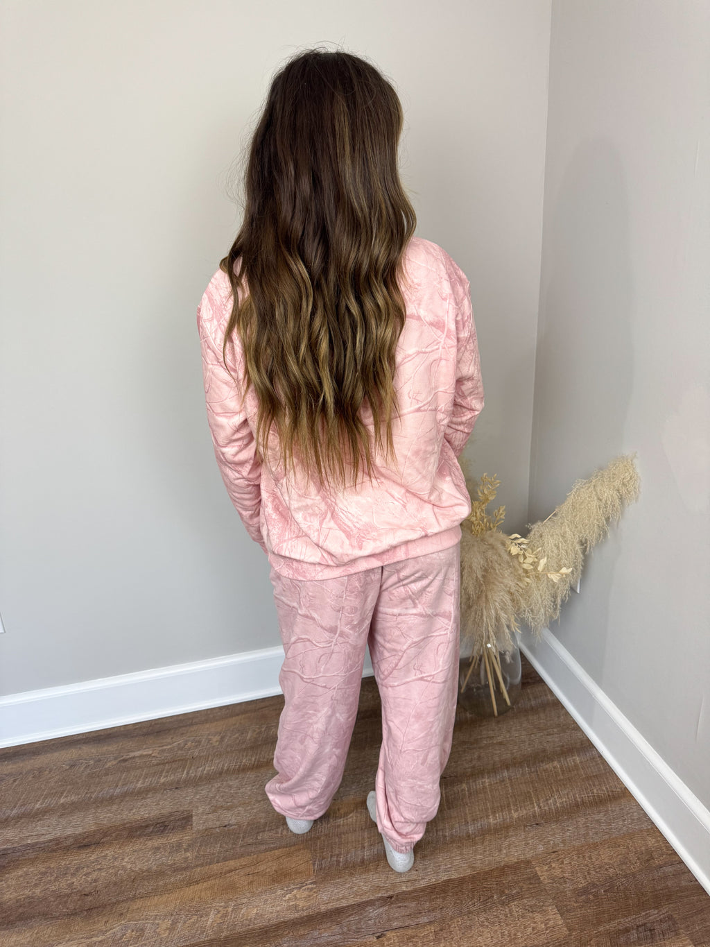 Boston Camo Joggers | Pink