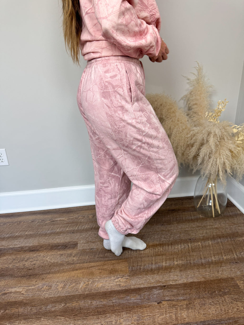 Boston Camo Joggers | Pink