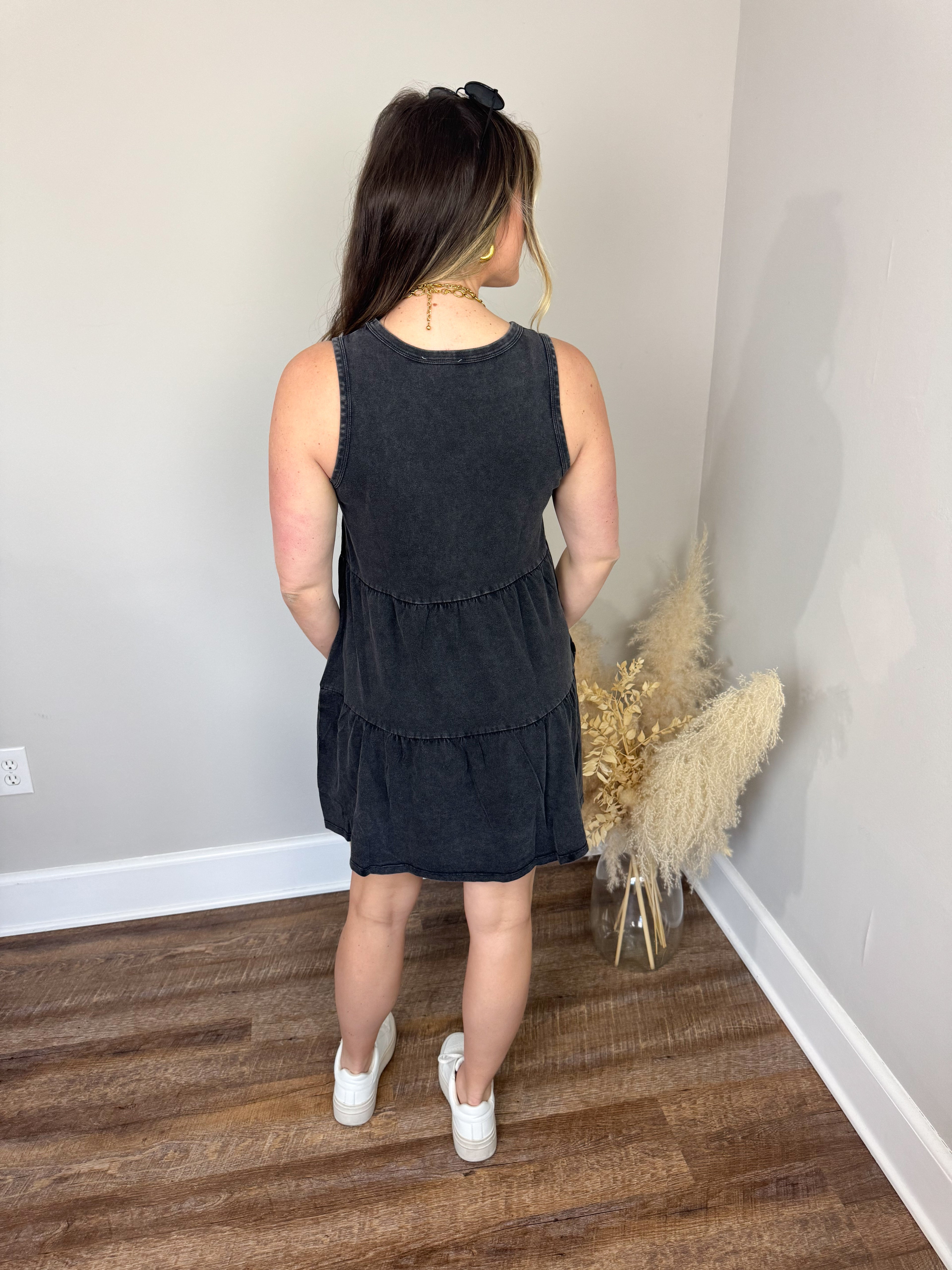 Honey Glow Dress | Black