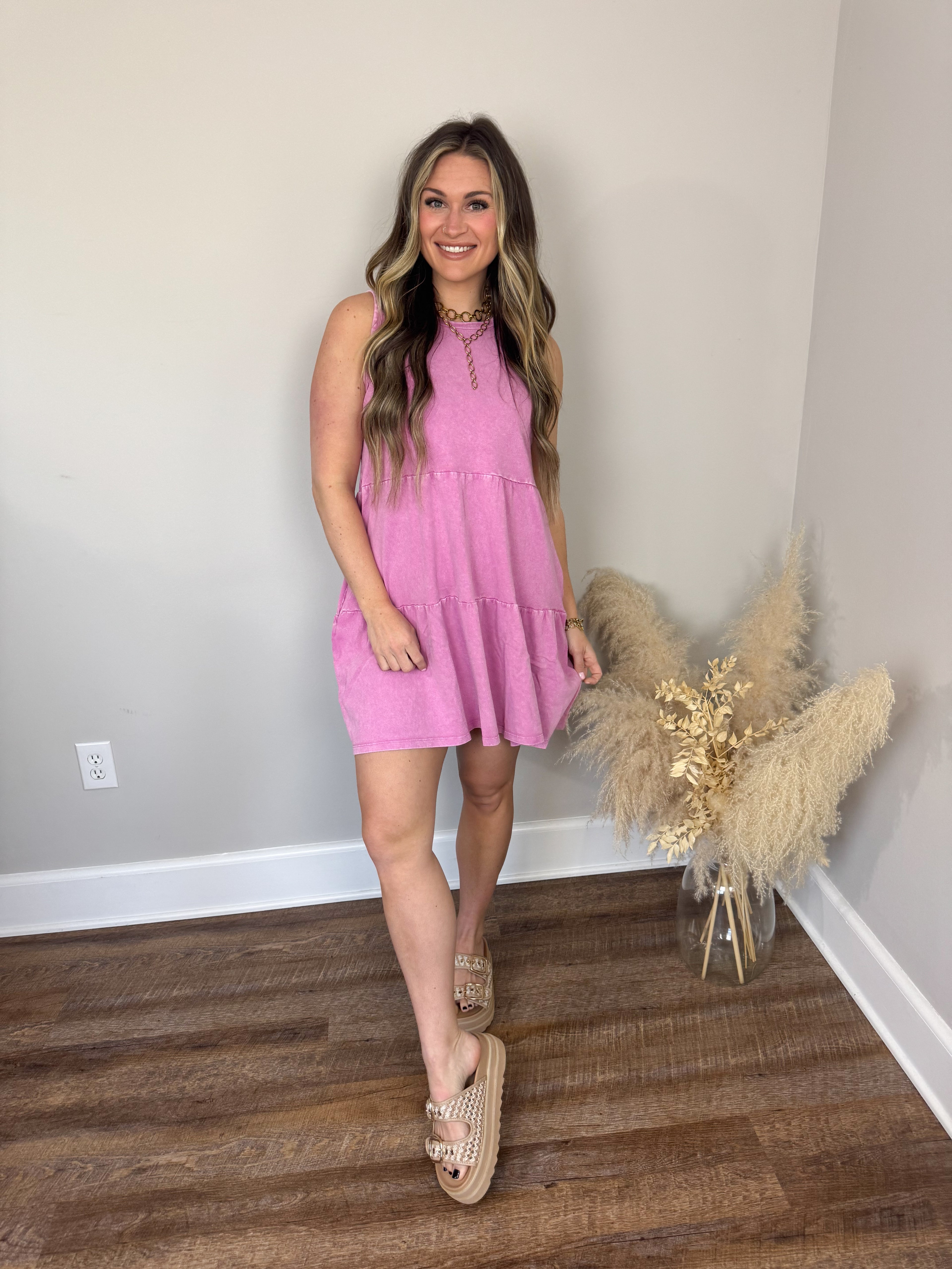 Honey Glow Dress | Pink