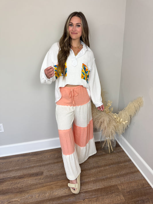 Familiar Floral Top FINAL SALE