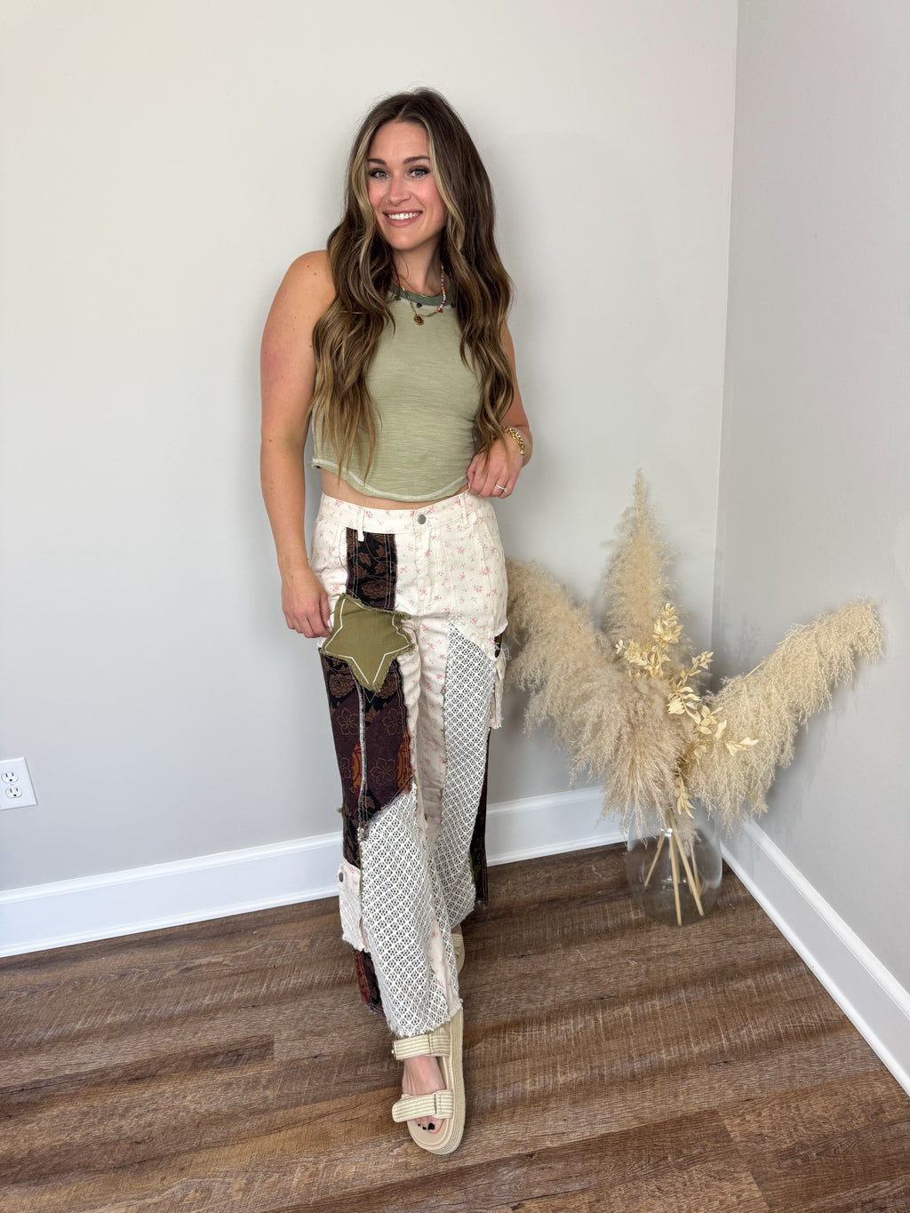 Anderson Denim Pants | Ivory FINAL SALE