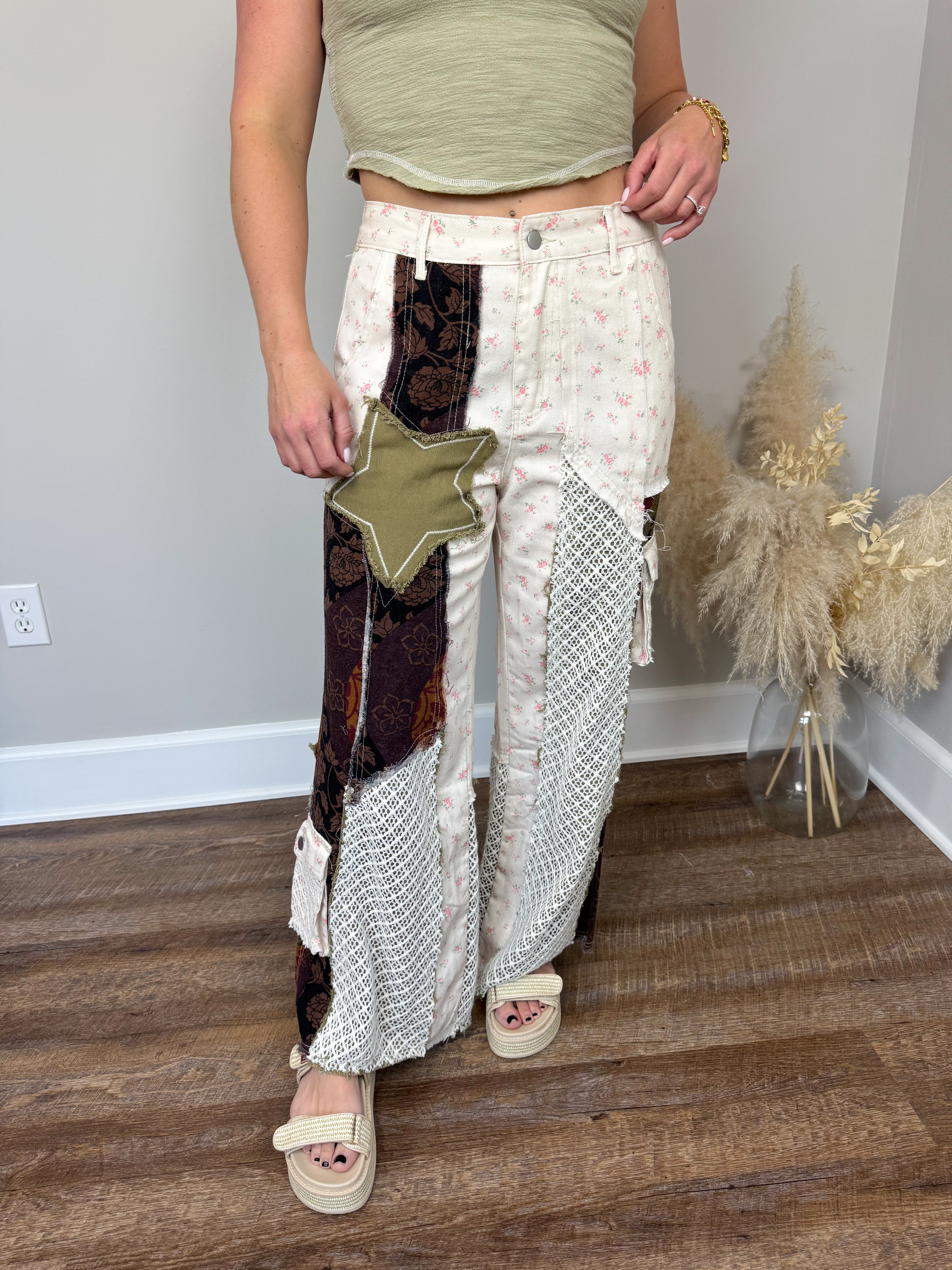 Anderson Denim Pants | Ivory FINAL SALE