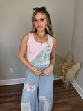 Clark Scoop Tank Top | Baby Pink
