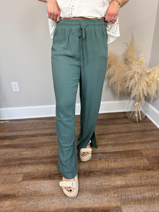 Becks Linen Pants | Ash Jade