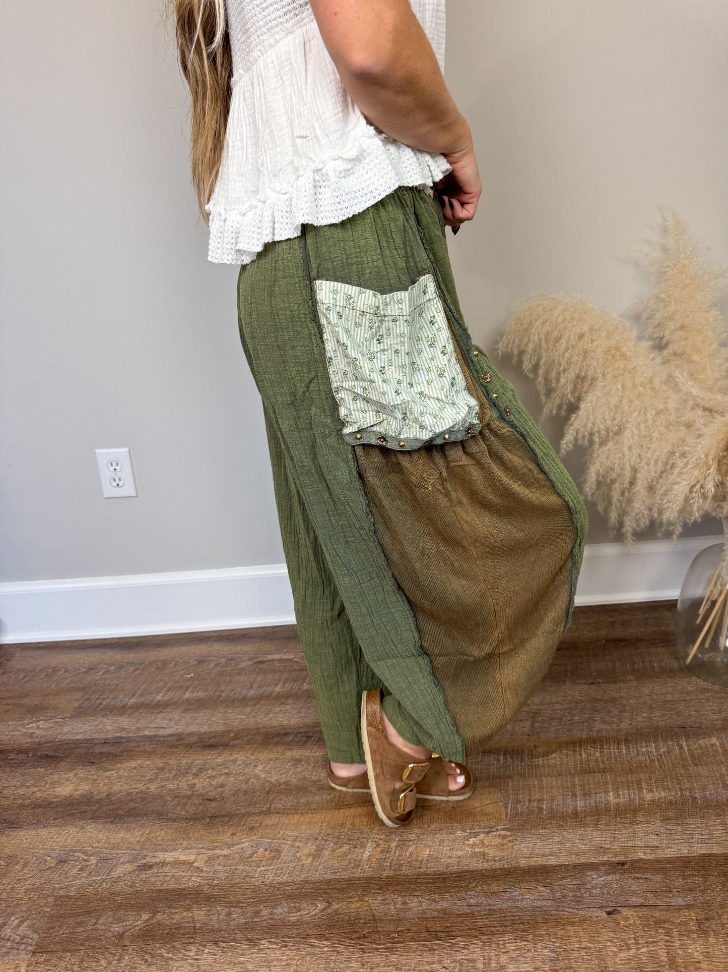 On the Vine Pants | Olive