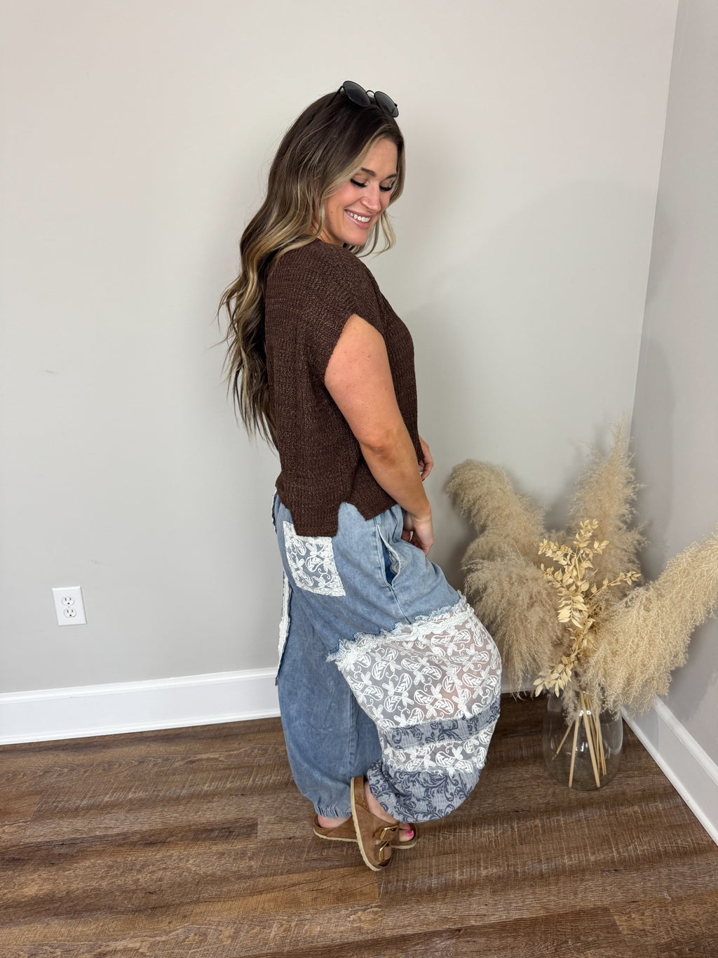 Coastal Calm Denim Pants