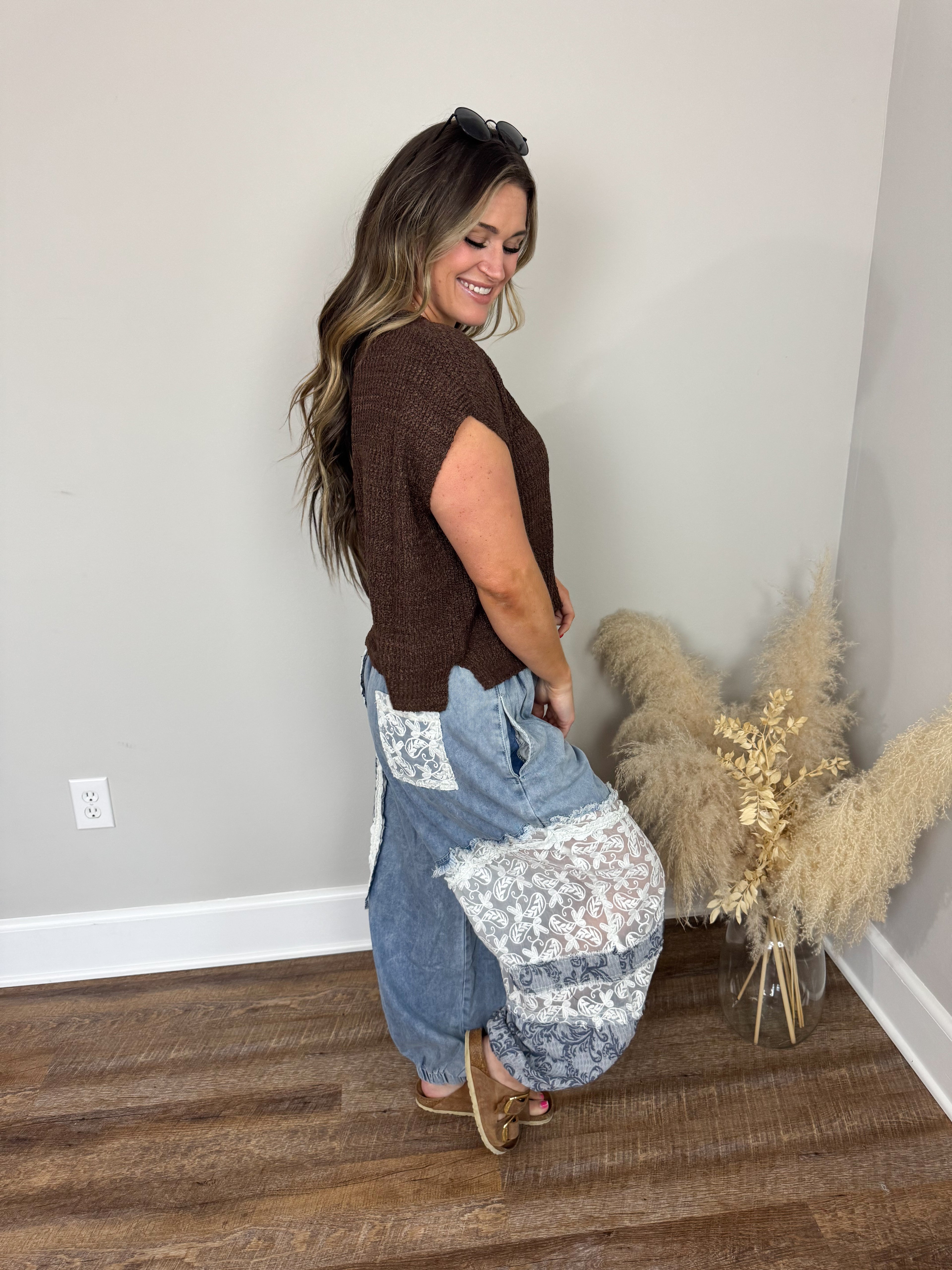 Coastal Calm Denim Pants