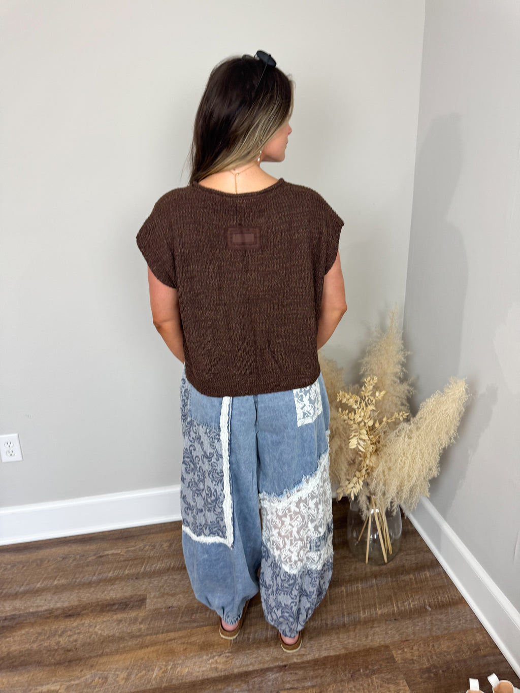 Coastal Calm Denim Pants