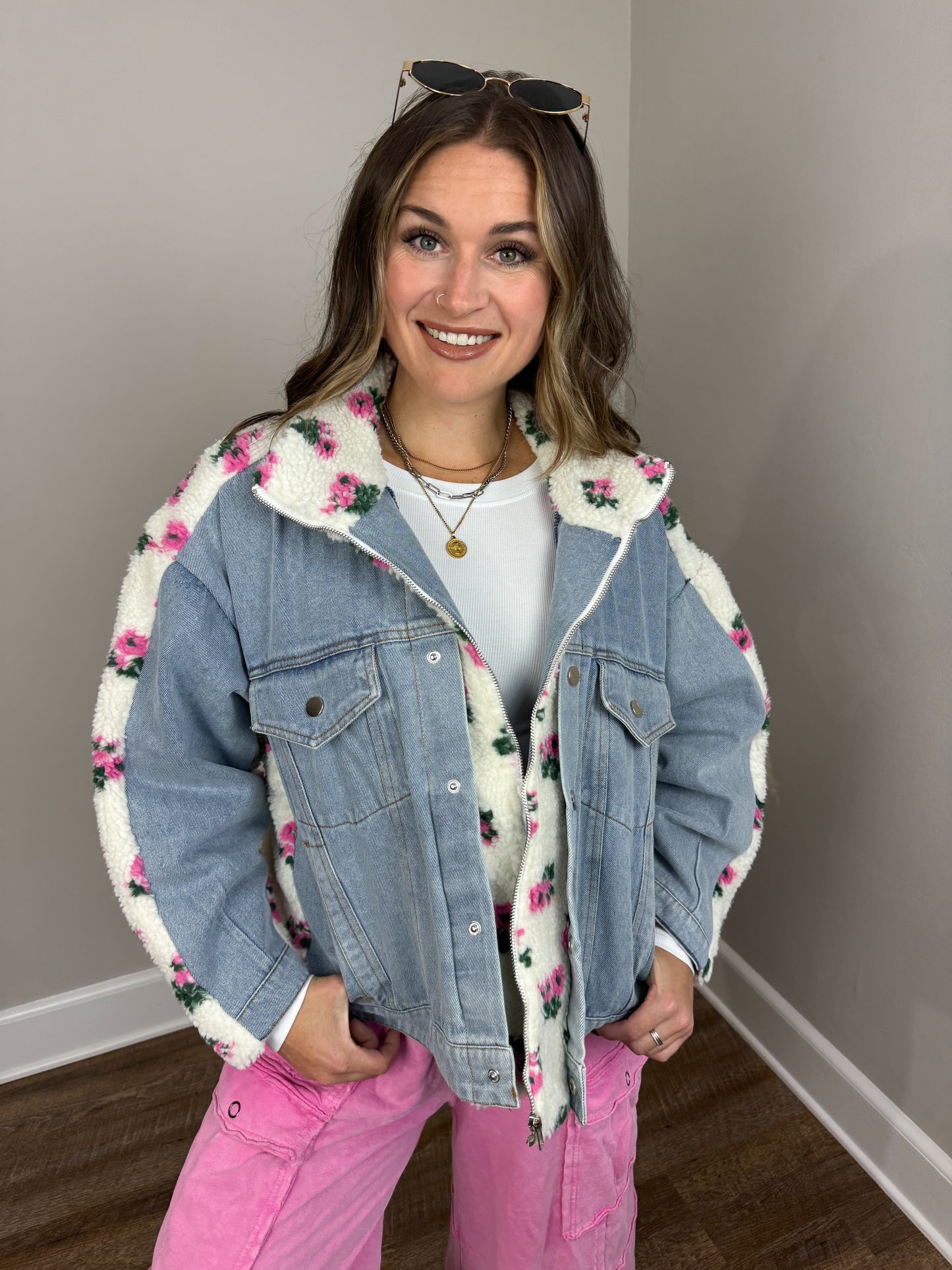 Christina Sherpa Jacket