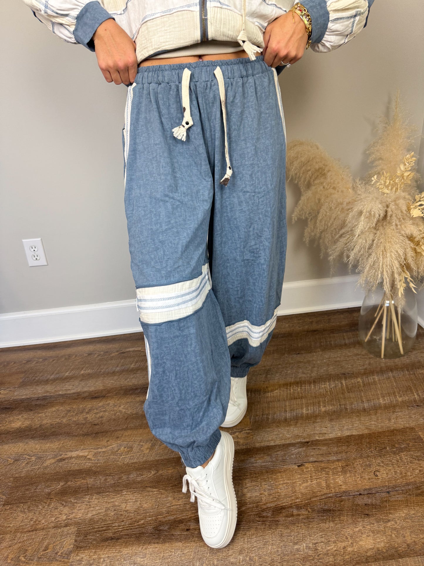 Stonewash Dreams Joggers | Blue