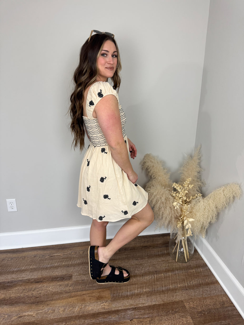 Nomad Embroidered Dress FINAL SALE