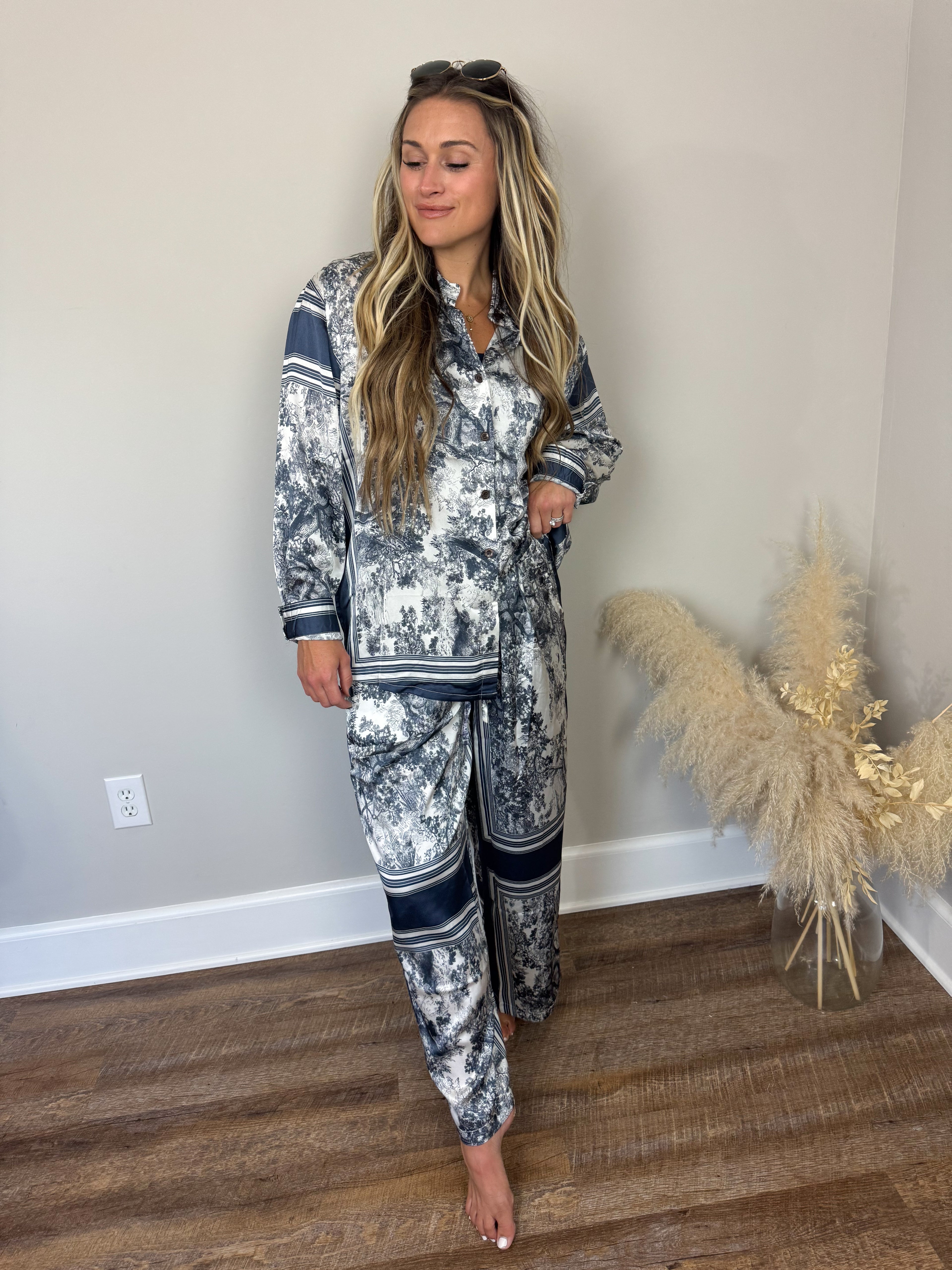 Milan Printed Pants