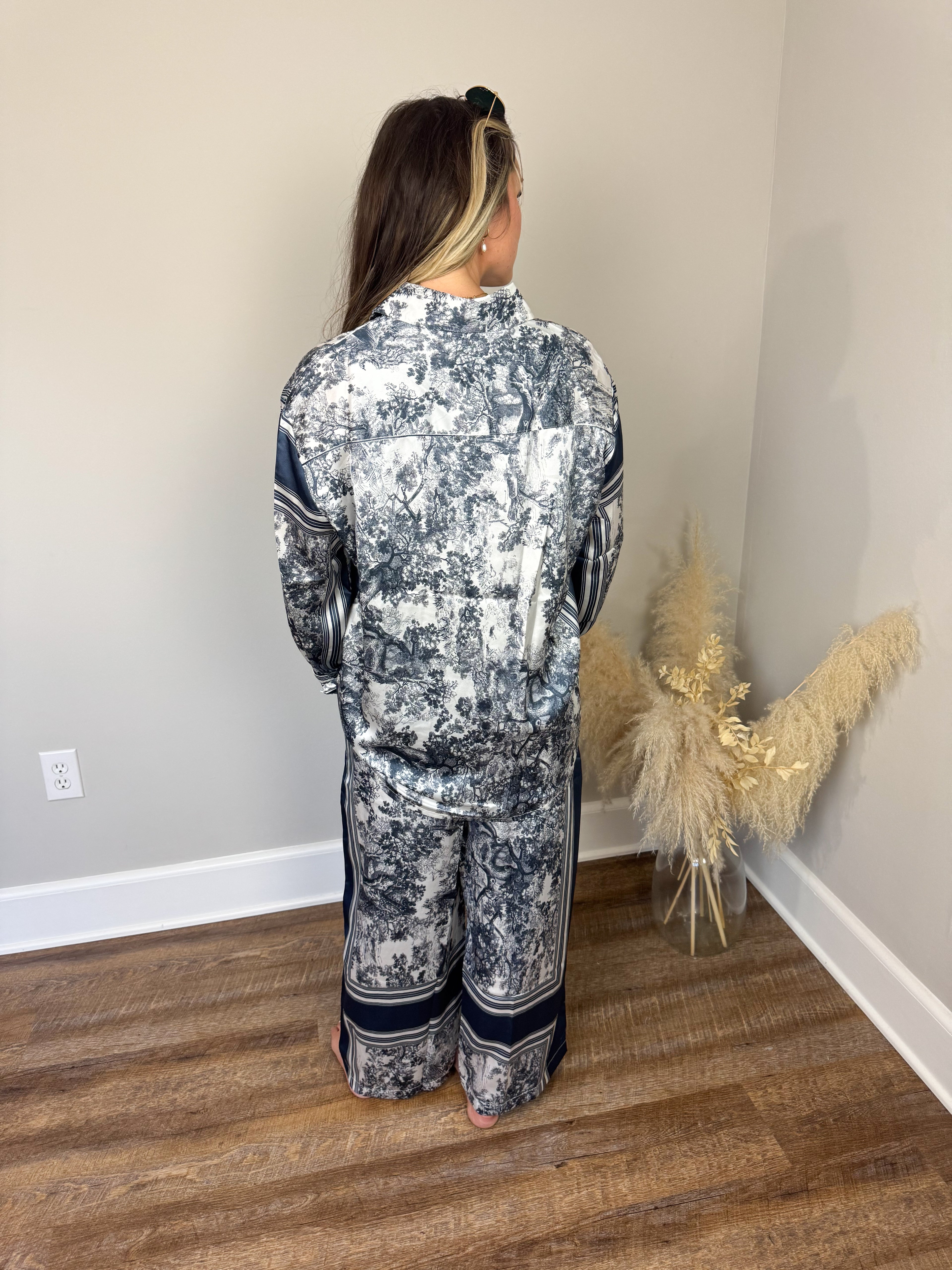 Milan Printed Pants