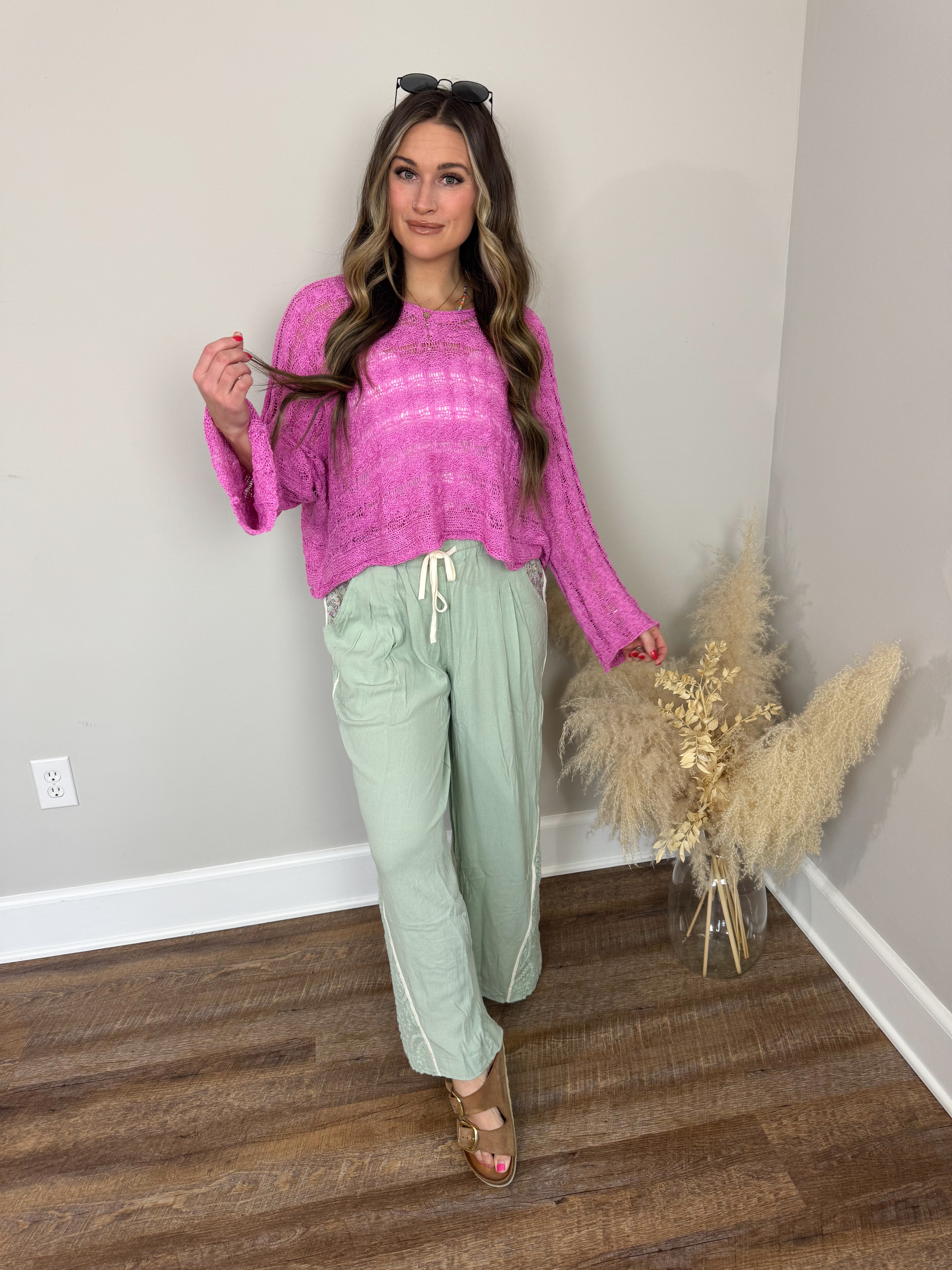 Hiller Pants | Mint Green