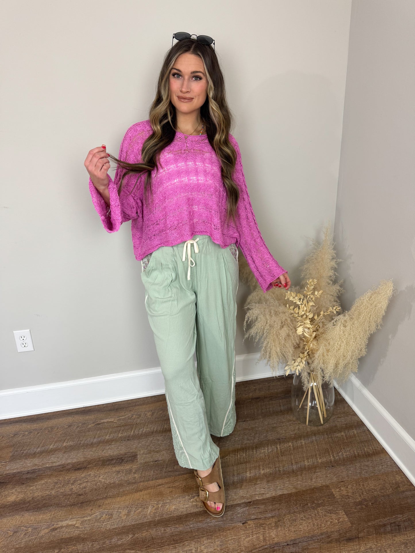 Hiller Pants | Mint Green