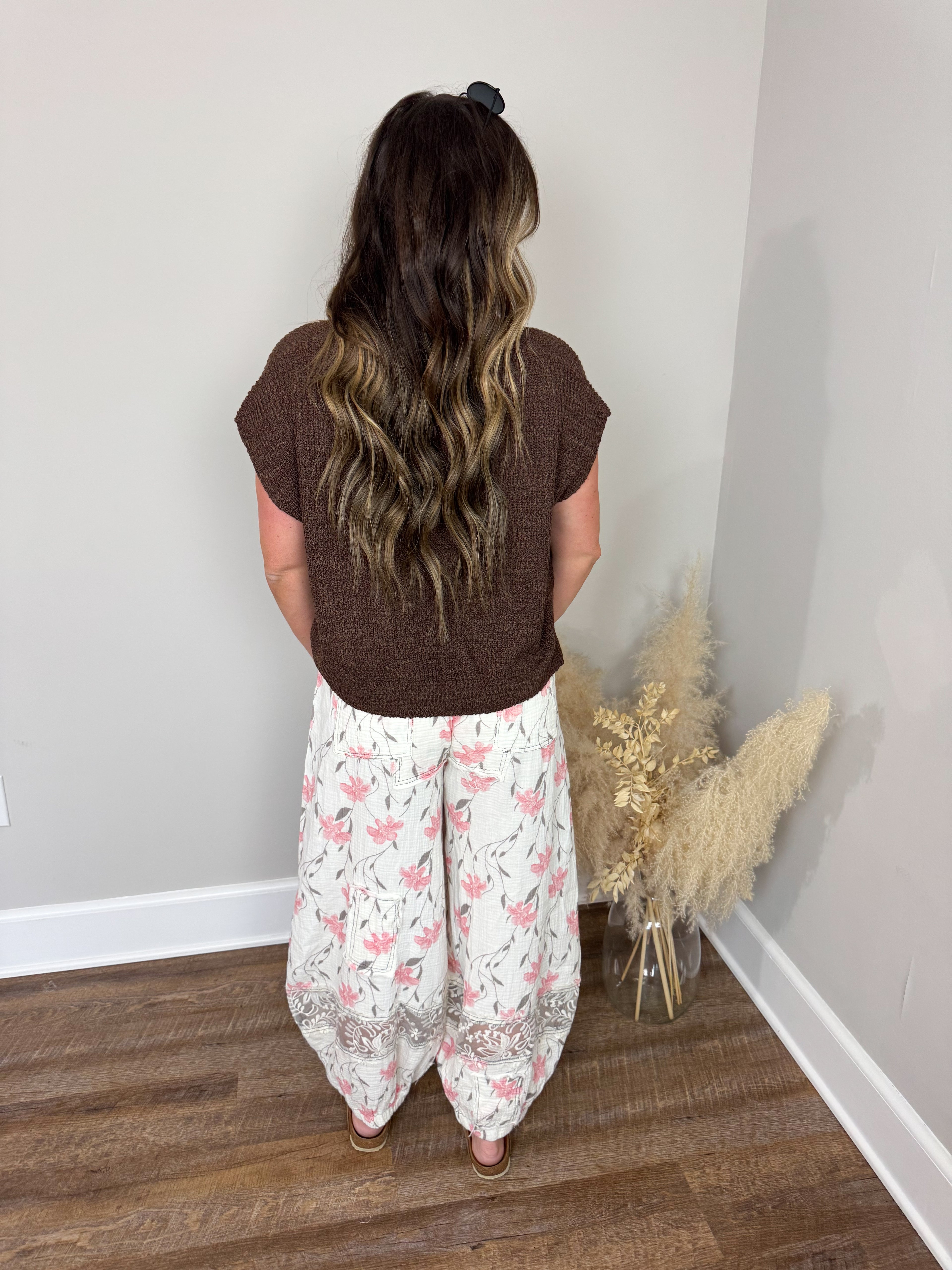 Harvest Trail Floral Pants | Pink