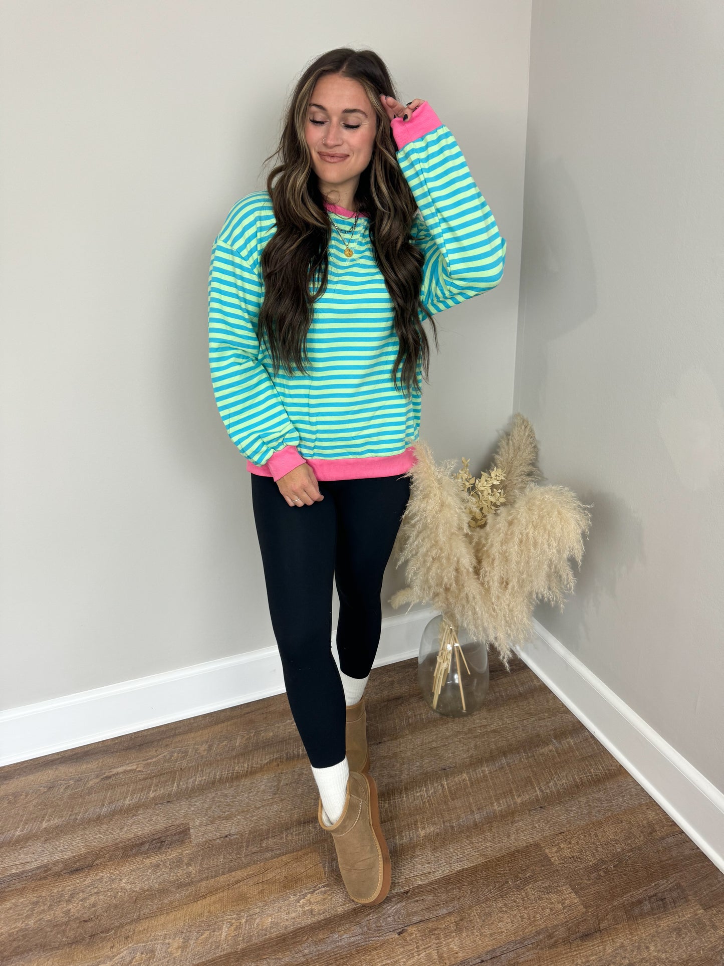 Larson Striped Pullover