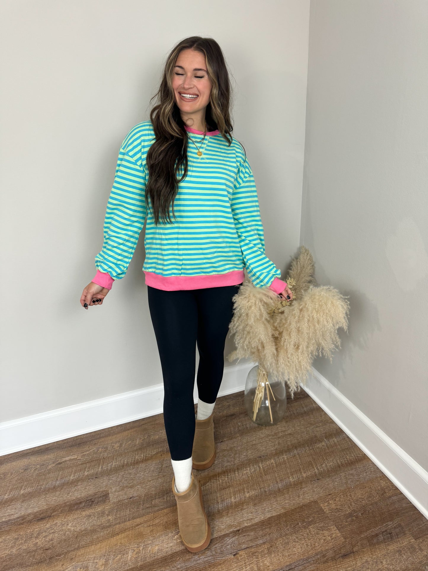 Larson Striped Pullover