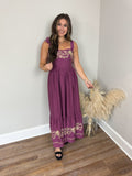 Jean Embroidered Dress FINAL SALE