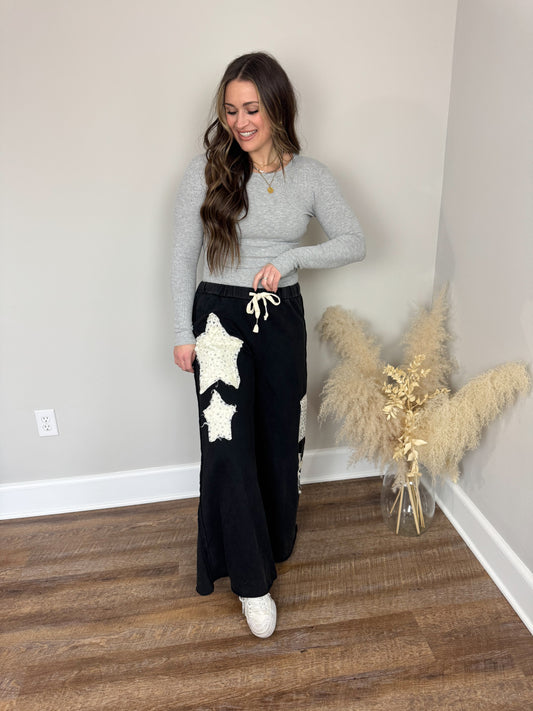 Clark Ribbed Top | Grey