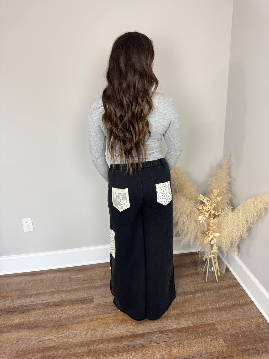 Clark Ribbed Top | Grey