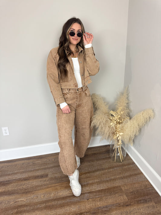 Jones Washed Jacket FINAL SALE