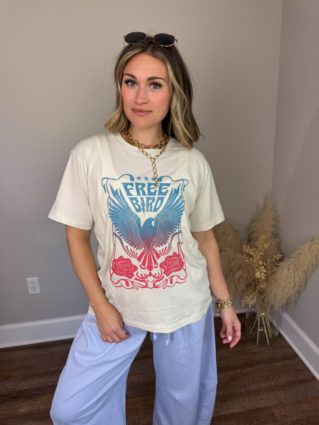 Free Bird Graphic T-Shirt