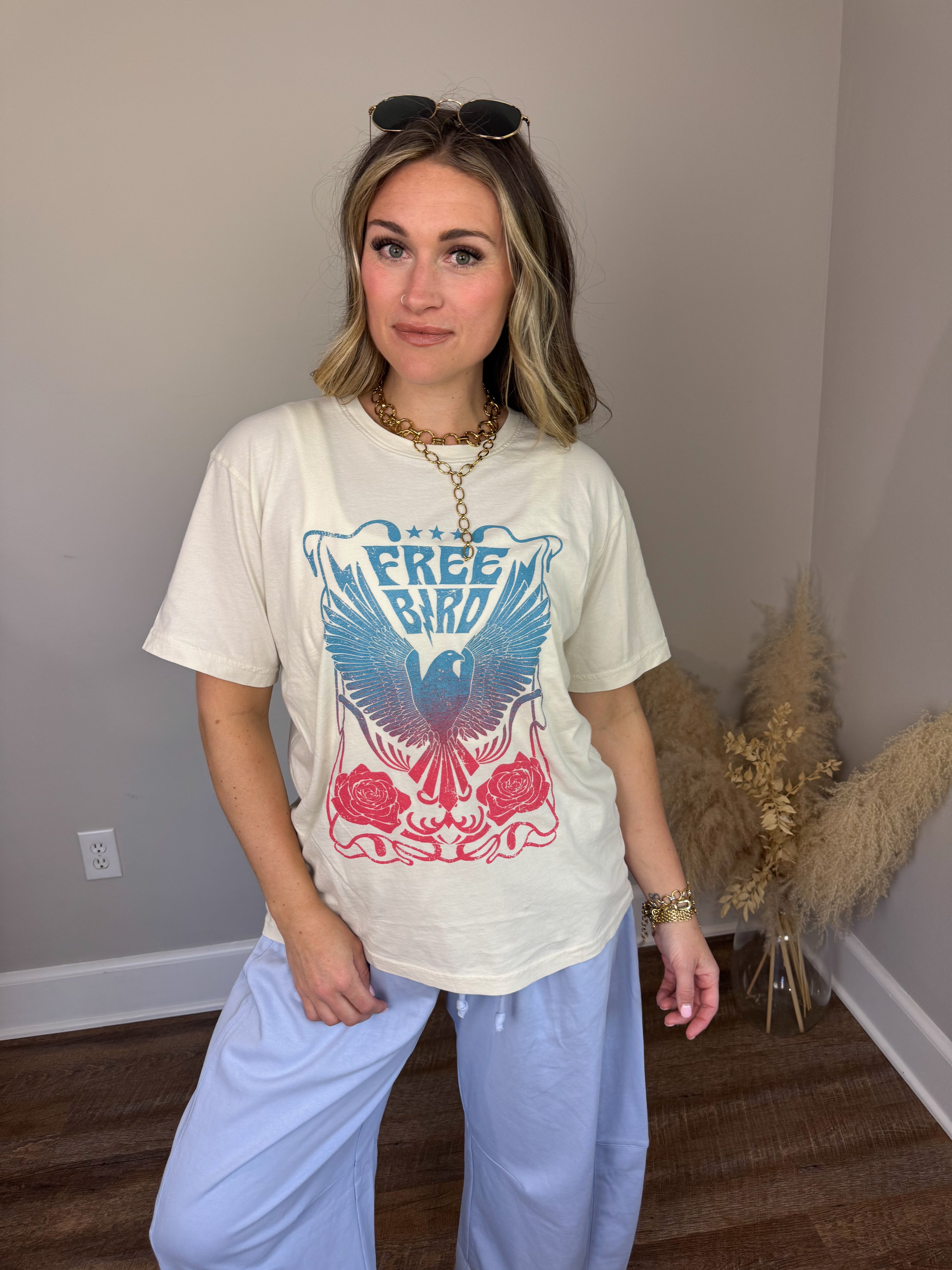 Free Bird Graphic T-Shirt